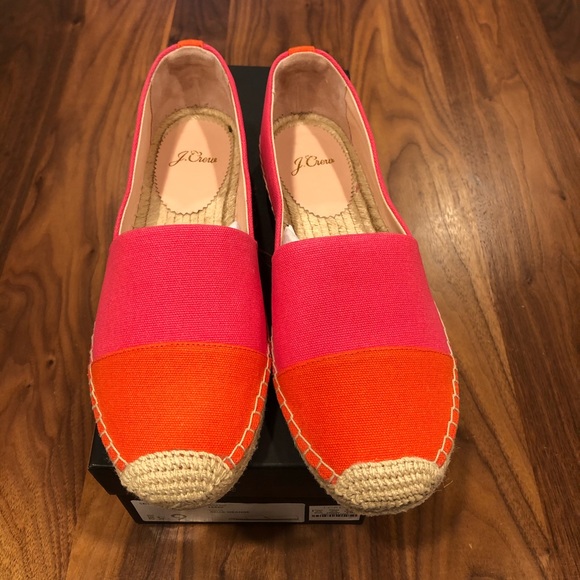J. Crew Shoes - NWT Size 9 J Crew Espadrille Shoes in Canvas